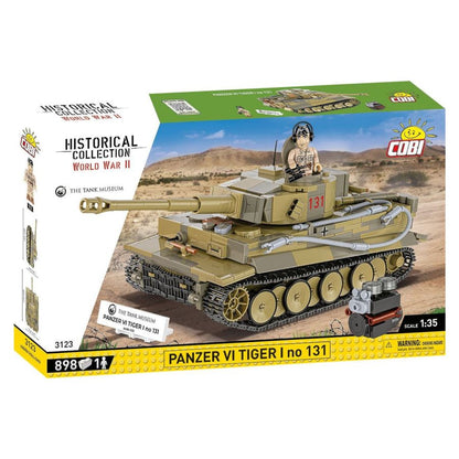 Cobi World War 2  Panzer Vi Tiger I No 131 (898 Pcs)