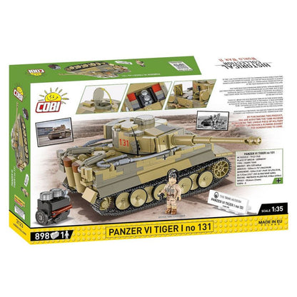 Cobi World War 2  Panzer Vi Tiger I No 131 (898 Pcs)