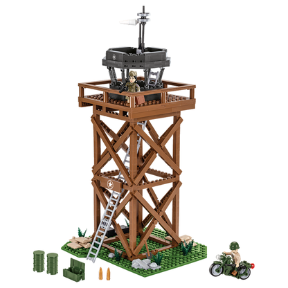 Cobi World War 2 U.S. Control Tower (664 Pcs)