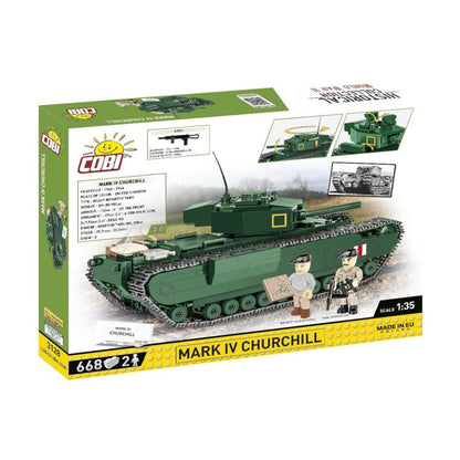 Cobi World War 2 Mark IV Churchill (668 Pcs)