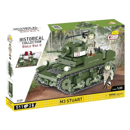 Cobi World War 2 M3 Stuart (511 Pcs)