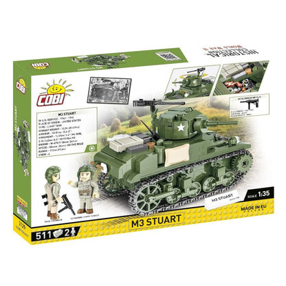 Cobi World War 2 M3 Stuart (511 Pcs)