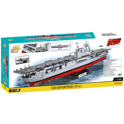 Cobi World War 2 WS USS Enterprise (2510 Piece Kit)