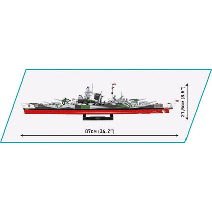 Cobi World War 2 Battleship Tirpitz [Executive Edition] (2960 Piece Kit)