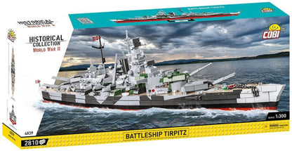 Cobi World War 2 Battleship Tirpitz (2880 Piece Kit)