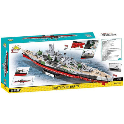 Cobi World War 2 Battleship Tirpitz (2880 Piece Kit)
