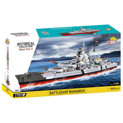 Cobi World War 2 Battleship Bismarck (2810 Piece Kit)