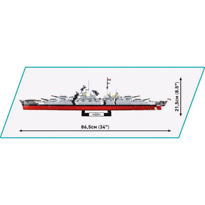 Cobi World War 2 Battleship Bismarck (2810 Piece Kit)