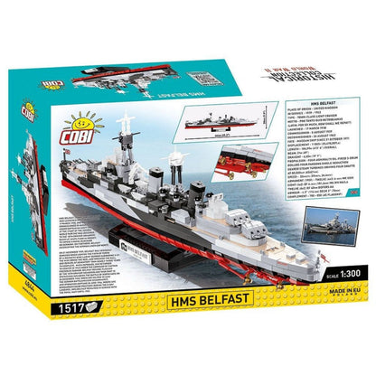 Cobi World War 2 HMS Belfast (1515 Piece Kit)