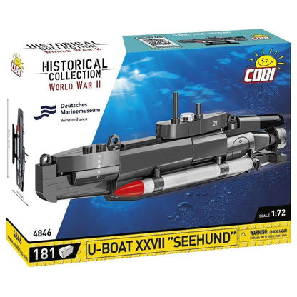 Cobi World War 2 U Boat XXVII "Seehund" (181 Piece Kit)