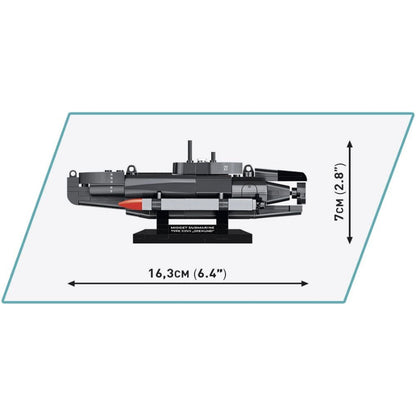Cobi World War 2 U Boat XXVII "Seehund" (181 Piece Kit)