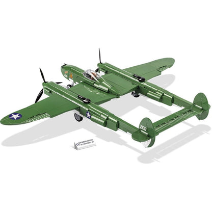 Cobi World War 2 Lockheed P 38 Lightning H (545 Piece Kit)