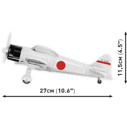 Cobi World War 2 Mitsubishi A6M2 Zero Sen (347 Piece Kit)