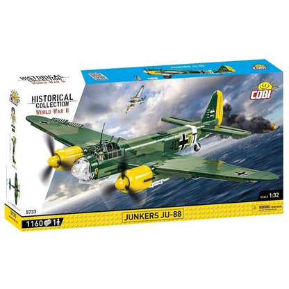 Cobi World War 2 Junkers Ju 88 (1160 Piece Kit)