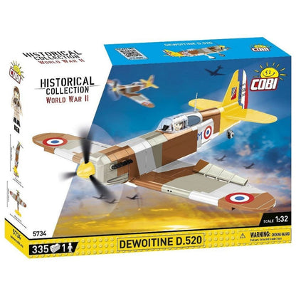 Cobi World War 2 Dewoitine D.520 (328 Piece Kit)