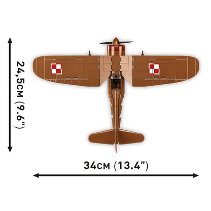 Cobi World War 2 PZL P 11c (320 Piece Kit)