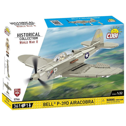 Cobi World War 2 Bell P 39D Airacobra (US) (360 Piece Kit)