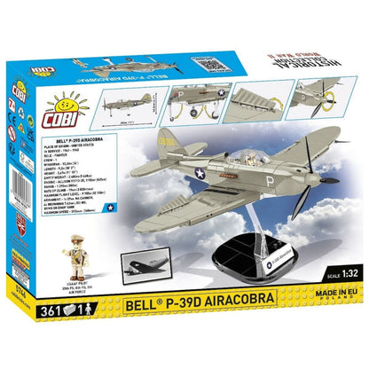 Cobi World War 2 Bell P 39D Airacobra (US) (360 Piece Kit)