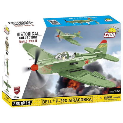 Cobi World War 2 Bell P 39Q Airacobra (Soviet) (380 Piece Kit)