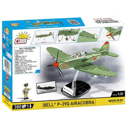 Cobi World War 2 Bell P 39Q Airacobra (Soviet) (380 Piece Kit)