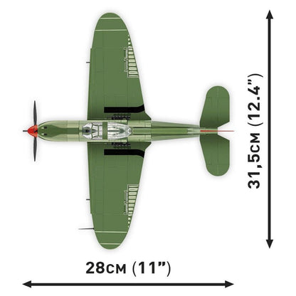 Cobi World War 2 Bell P 39Q Airacobra (Soviet) (380 Piece Kit)