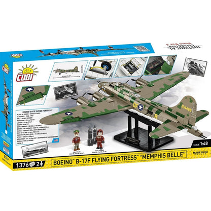 Cobi World War 2 Boeing B 17F "Memphis Belle" (1371 Piece Kit)