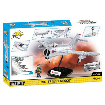 Cobi Cold War MiG 17 NATO Code "Fresco" (568 Piece Kit)