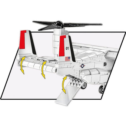 Cobi Armed Forces Bell Boeing V 22 Osprey (1151 Piece Kit)