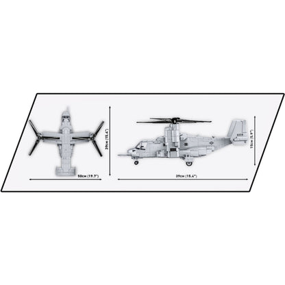 Cobi Armed Forces Bell Boeing V 22 Osprey (1086 Piece Kit)