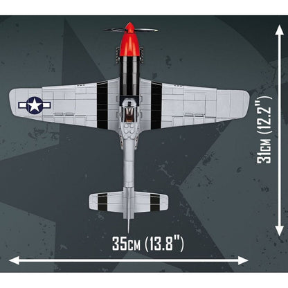 Cobi Top Gun Mustang P 51D (350 Piece Kit)