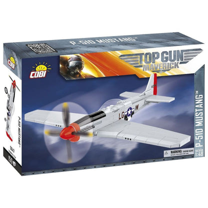 Cobi Top Gun: Maverick P 51D Mustang (145 Piece Kit)