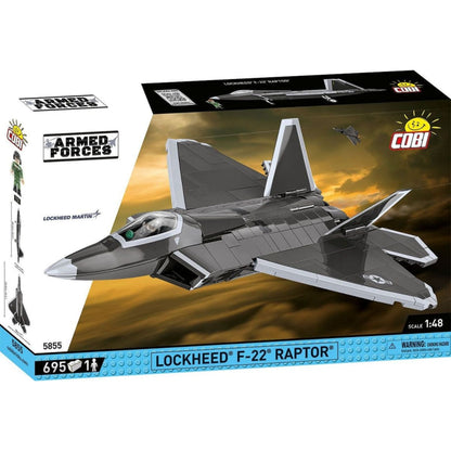 Cobi Armed Forces Lockheed F 22 Raptor (695 Piece Kit)