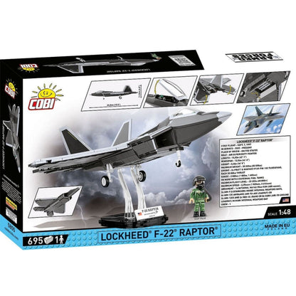 Cobi Armed Forces Lockheed F 22 Raptor (695 Piece Kit)