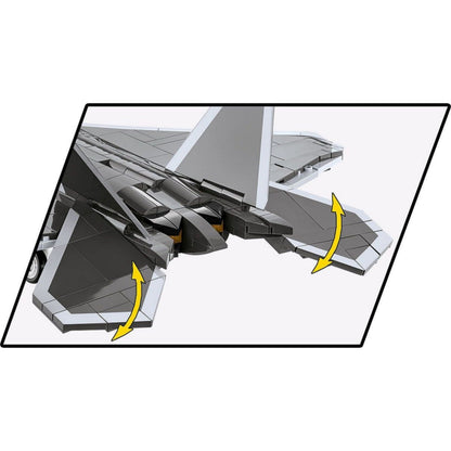 Cobi Armed Forces Lockheed F 22 Raptor (695 Piece Kit)