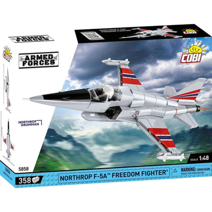 Cobi Armed Forces Northrop F 5A Freedom Fighter (358 Piece Kit)