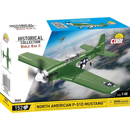 Cobi World War 2 P 51 Mustang (150 Piece Kit)