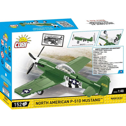 Cobi World War 2 P 51 Mustang (150 Piece Kit)
