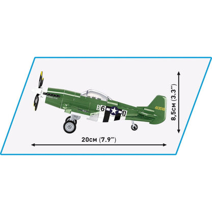 Cobi World War 2 P 51 Mustang (150 Piece Kit)