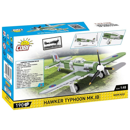 Cobi World War 2 Hawker Typhoon Mk.1B (190 Piece Kit)