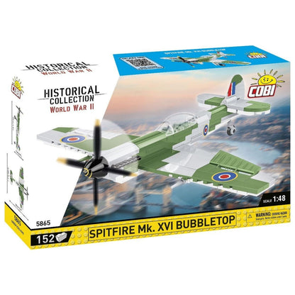 Cobi World War 2 Spitfire Mk. XVI Bubbletop (152 Piece Kit)