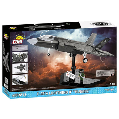 Cobi Armed Forces F 35A Lightning II "Husarz" Construction Set (605 Pieces)
