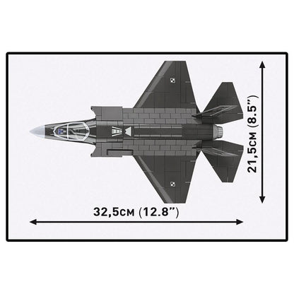 Cobi Armed Forces F 35A Lightning II "Husarz" Construction Set (605 Pieces)