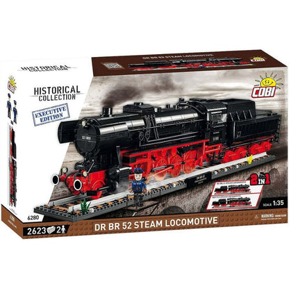 Cobi Trains DR BR 52 Steam Locomotive 1:35 Scale [Exclusive Edition] (2623 Piece Kit)