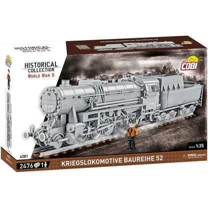 Cobi Trains Kriegslokomotive Baureihe 52 Locomotive 1:35 Scale (2476 Piece Kit)