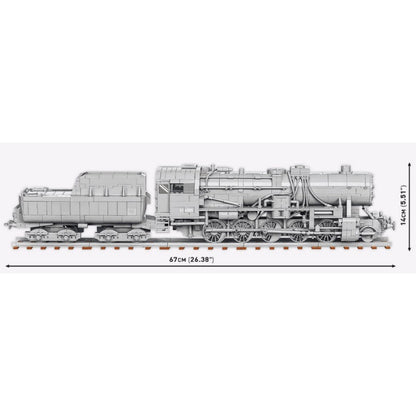 Cobi Trains Kriegslokomotive Baureihe 52 Locomotive 1:35 Scale (2476 Piece Kit)