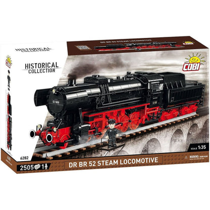 Cobi Trains DR BR 52 Steam Locomotive 1:35 Scale (2505 Piece Kit)