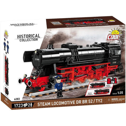 Cobi Trains DR BR 52/TY2 Steam Locomotive 1:35 Scale (1723 Piece Kit)
