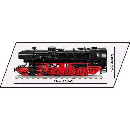 Cobi Trains DR BR 52/TY2 Steam Locomotive 1:35 Scale (1723 Piece Kit)