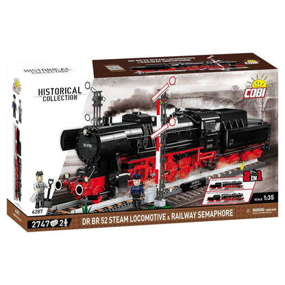 Cobi Trains DRB Class 52 Steam Locomotive & Rail (2747 Pcs)