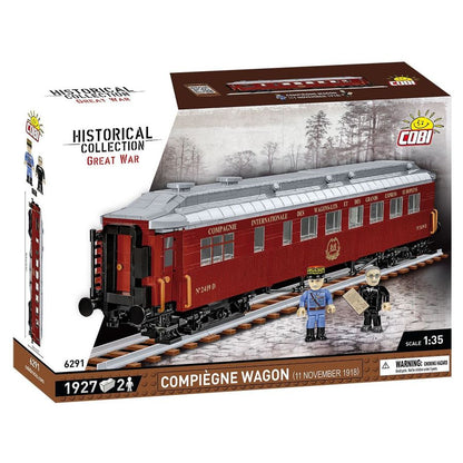 Cobi Trains 1918 Compiegne Wagon (1927 Pcs)
